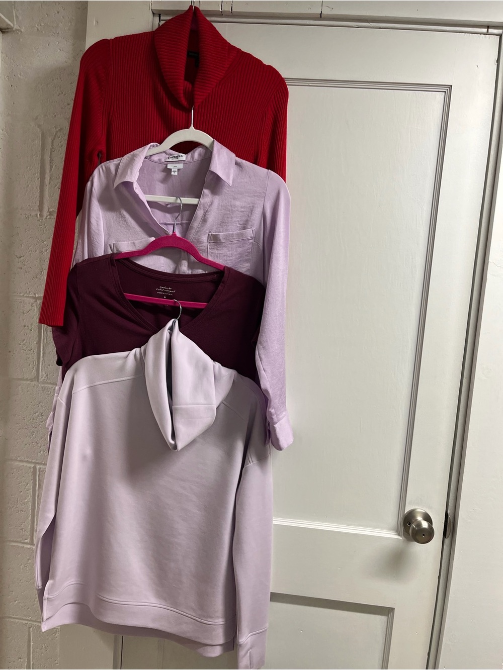 Lot of women’s tops. Banana Republic Ribbed Turtleneck/t-shirt/shirt/cowlneck